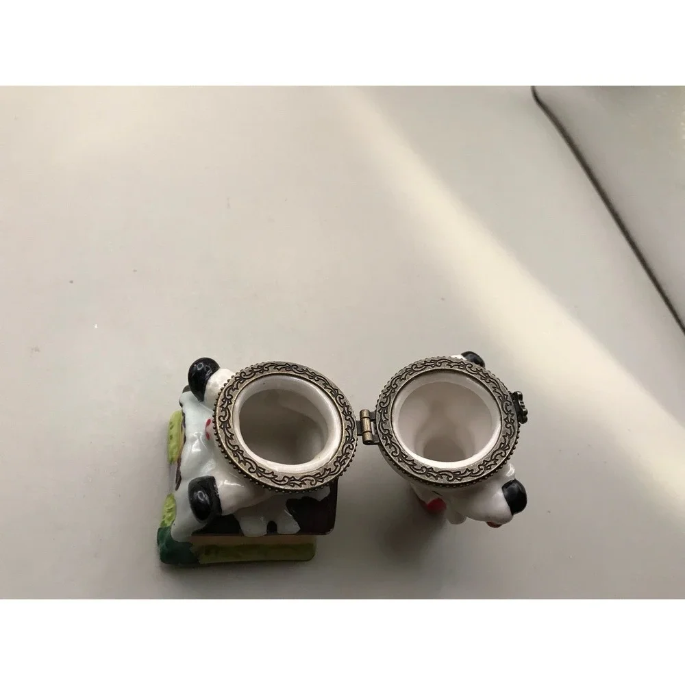 Snowman trinket box